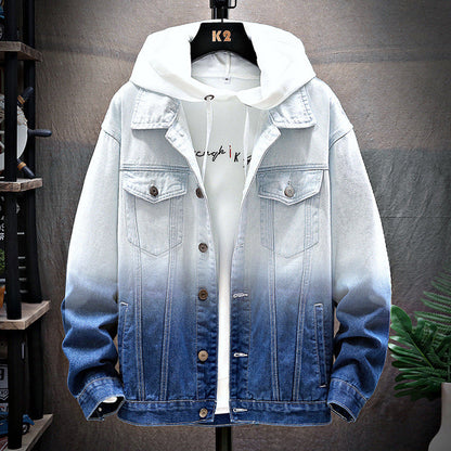 Fade Denim Jacket Be Up For Life