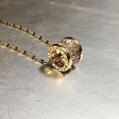 18K Gold Titanium Steel Clavicle Chain - BEUPFORLIFE.com