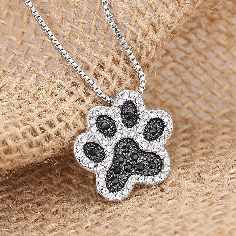 Dog Footprint Necklace BEUPFORLIFE.com