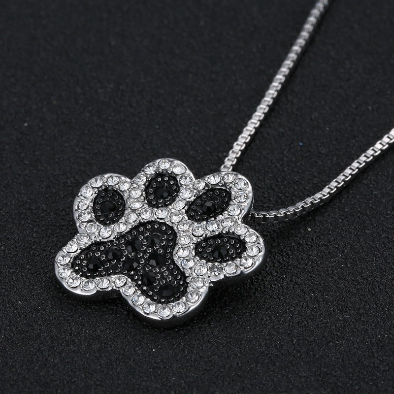 Dog Footprint Necklace BEUPFORLIFE.com