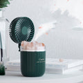 USB Wireless Essential Oil Aroma Diffuser With Adjustable Fan Warm Light Be Up For Life
