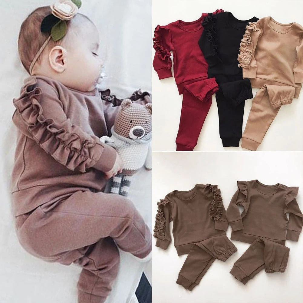 Newborn Baby Ruffles Jumper Be Up For Life
