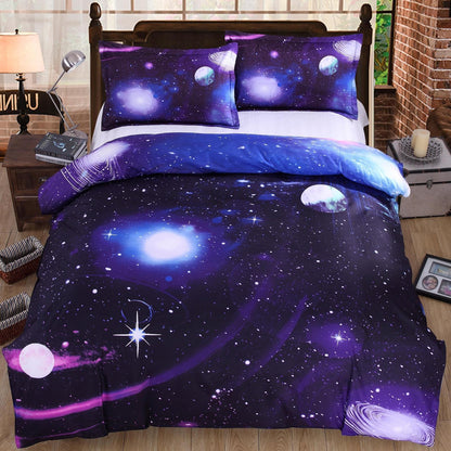 Starry sky print four-piece bedding BEUPFORLIFE.com
