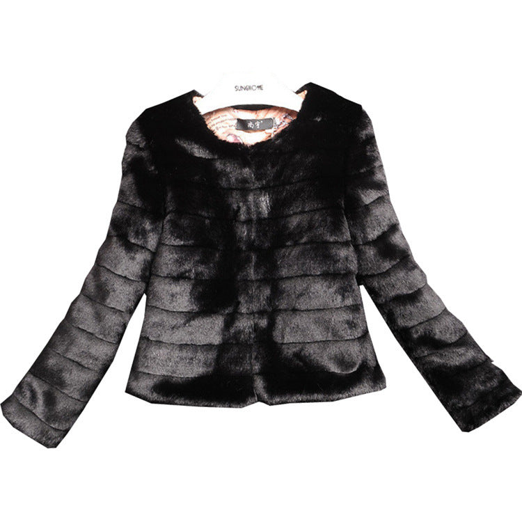 Rabbit Fur Short Fur All-matching Top Be Up For Life