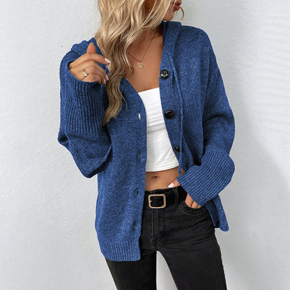 Single-breasted Hooded Sweater BEUPFORLIFE.com