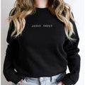 Jesus Saves Christian Sweatshirt Faith Top