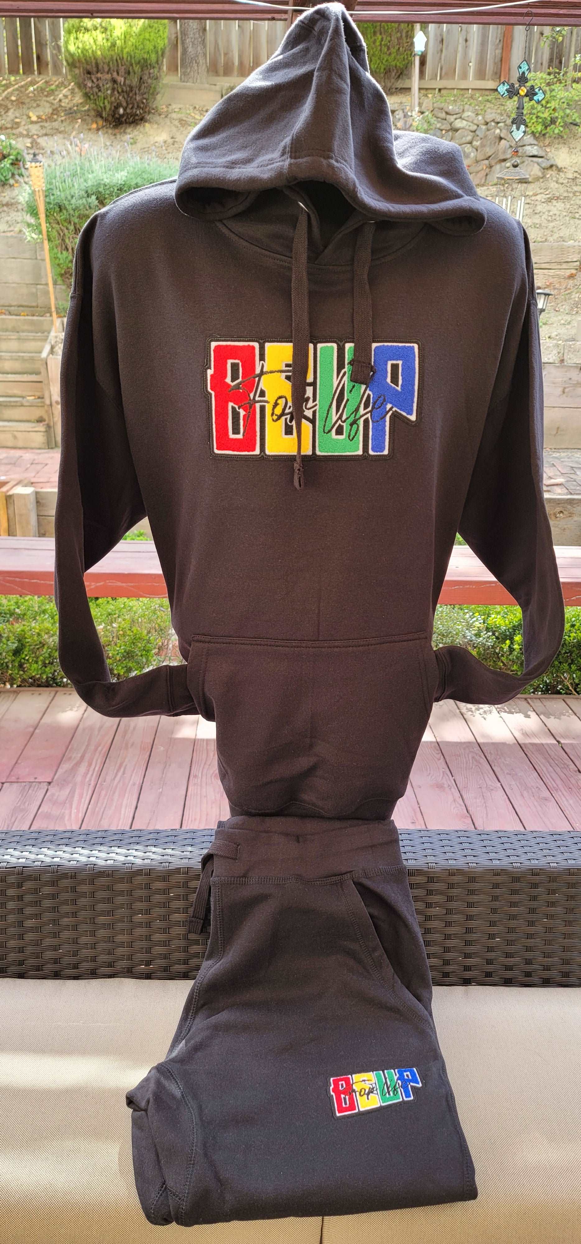 Be Up Block Jogger Set (Unisex) Free Shipping!