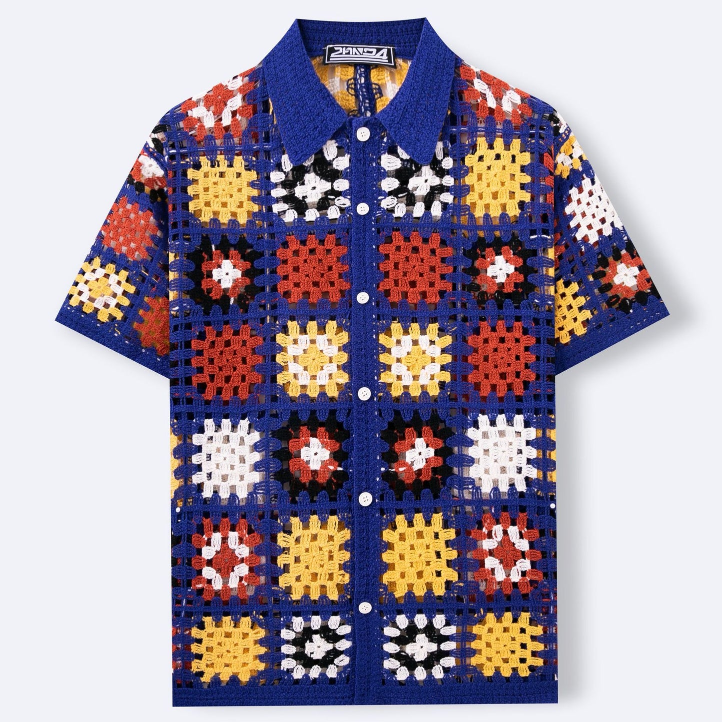 Hand Crocheting Knitwear Hollow Shirt BEUPFORLIFE.com