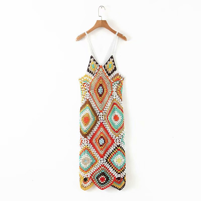 Handmade crochet dress
