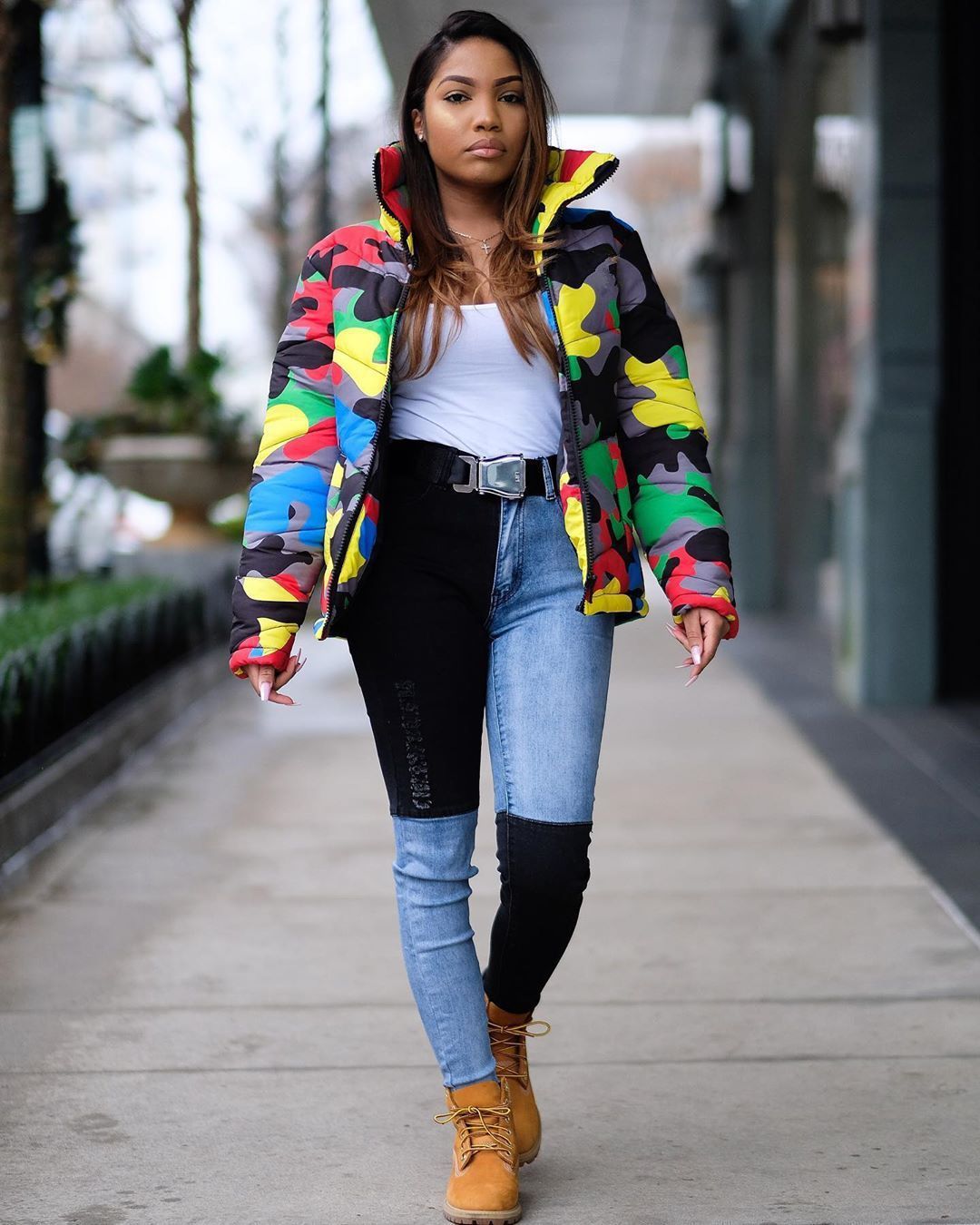 Camouflage coat beupforlife