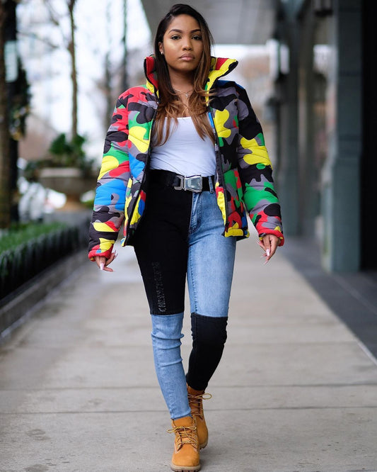 Camouflage coat beupforlife