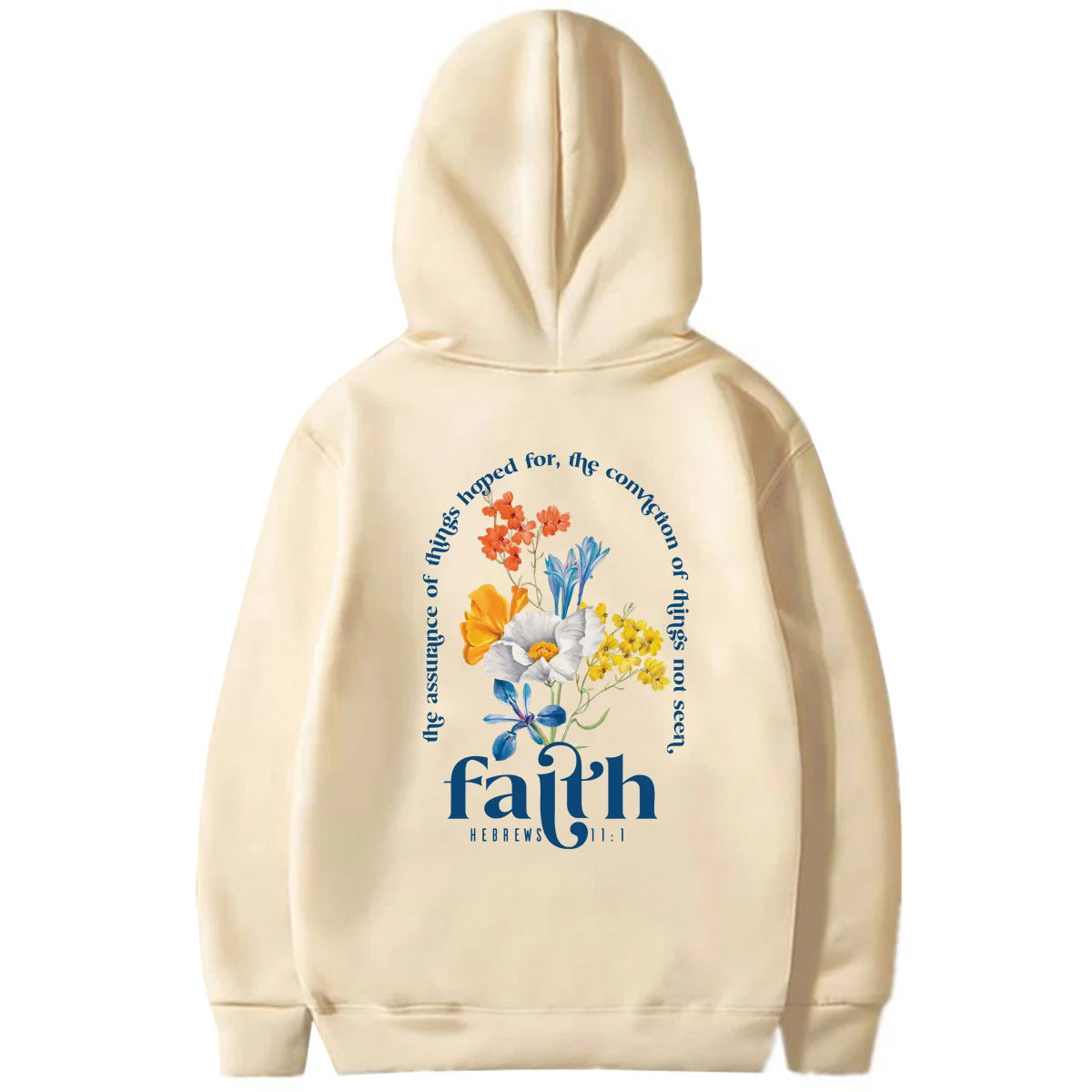 Faith Hebrews 11:1 Hoodie for Ladies - Be Up For Life