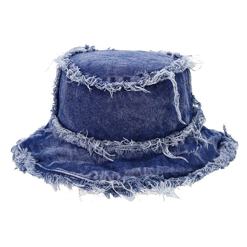 Washed Old Burr Double-sided Wear Bucket Hat BEUPFORLIFE.com