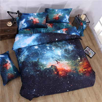 Starry sky print four-piece bedding BEUPFORLIFE.com