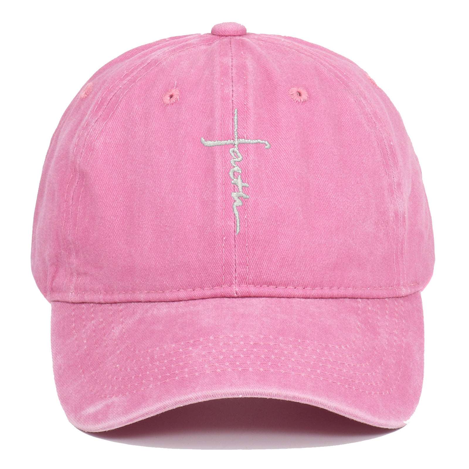 Faith Washed-out Baseball Cap Be Up For Life