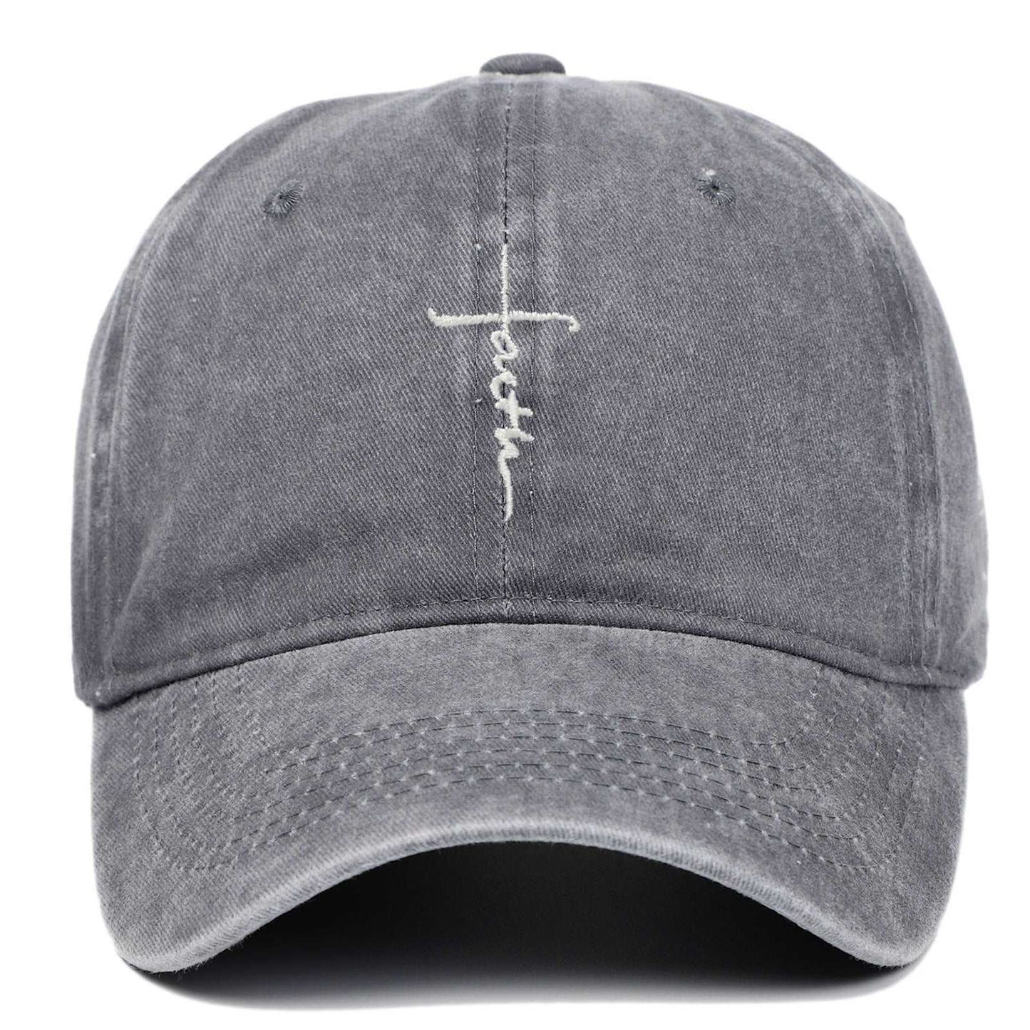 Faith Washed-out Baseball Cap Be Up For Life