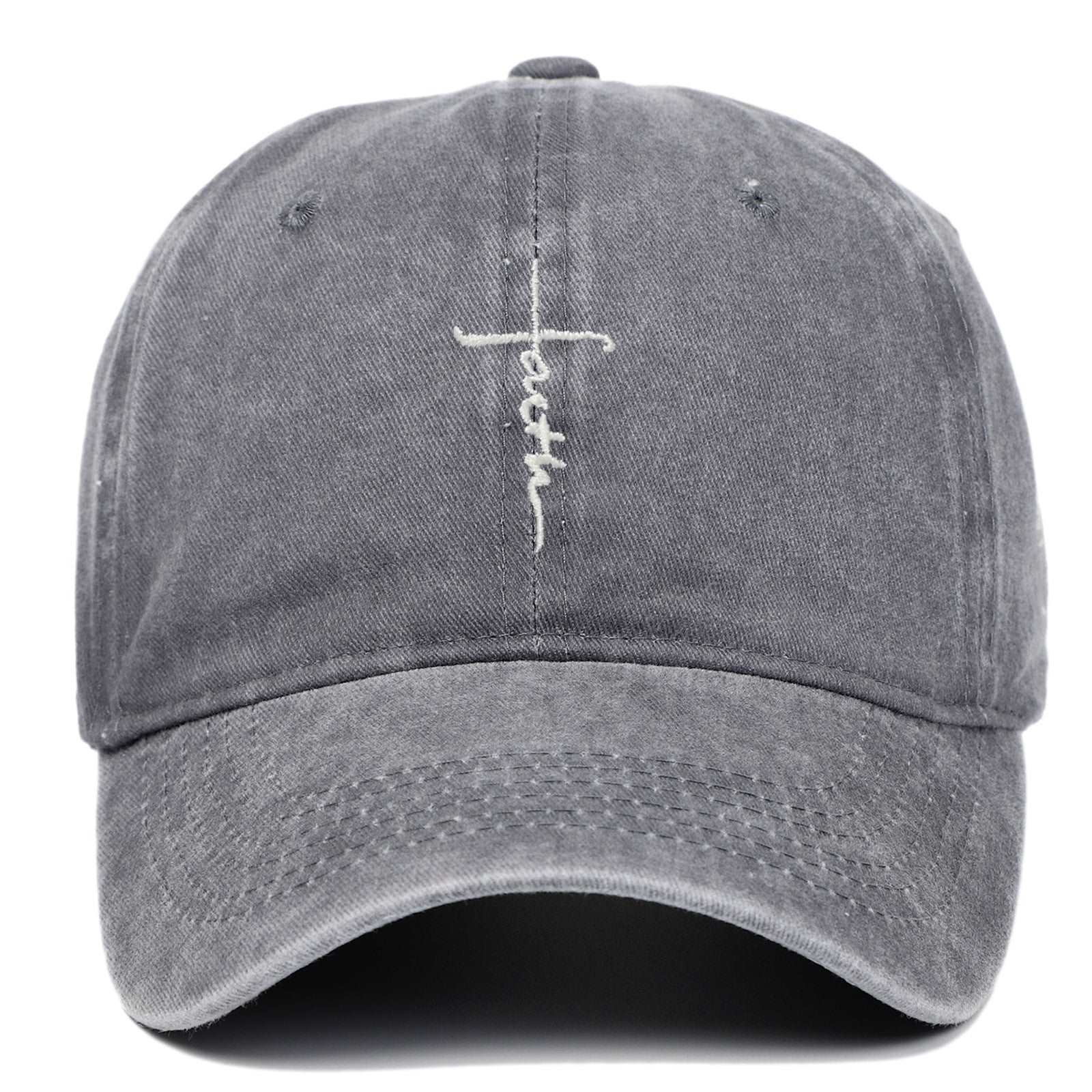 Faith Washed-out Baseball Cap Be Up For Life