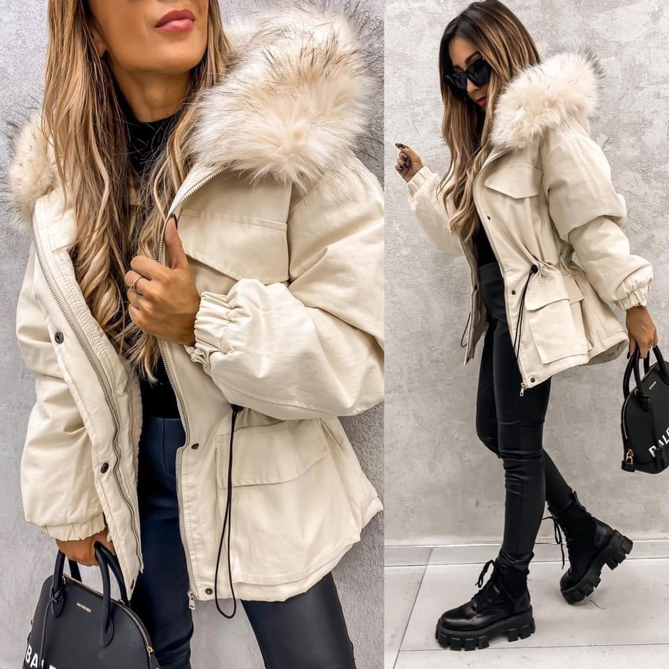 Fur Collar Parka Be Up For Life