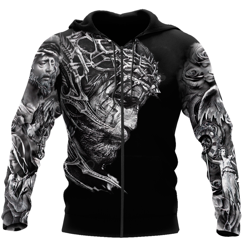 Crucifixion Digital 3D Full Print Sweatshirt