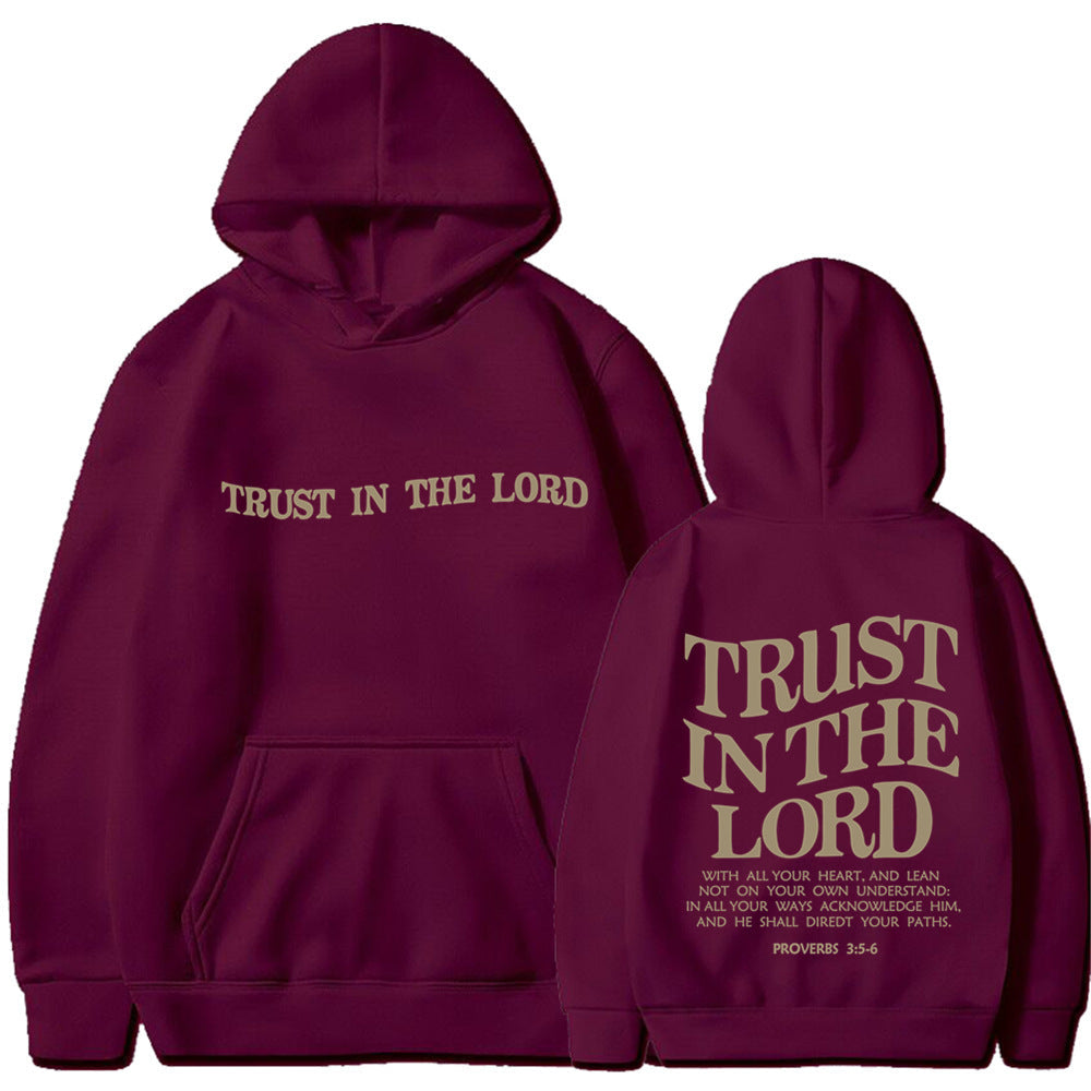 "Trust in the Lord" Hoodie BEUPFORLIFE.com