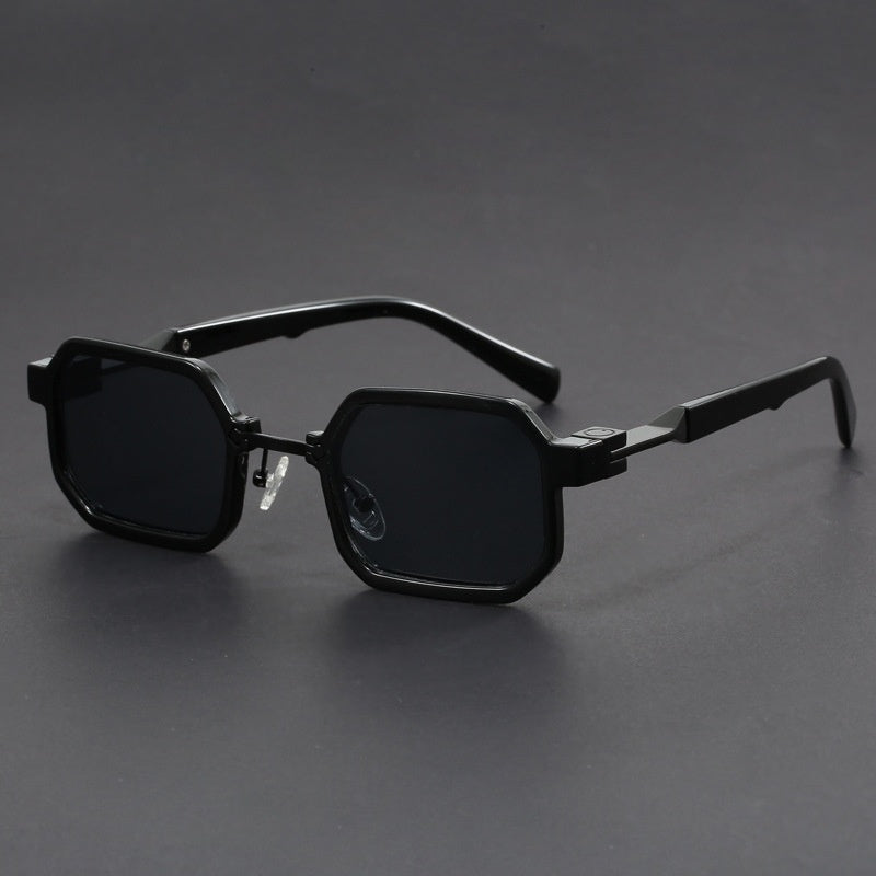 Retro Polygon Exquisite Sun Glasses