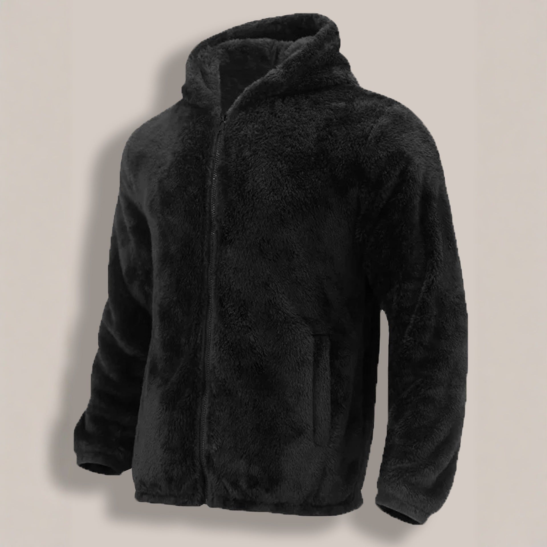 Fleece Lined Hooded Jacket BEUPFORLIFE.com