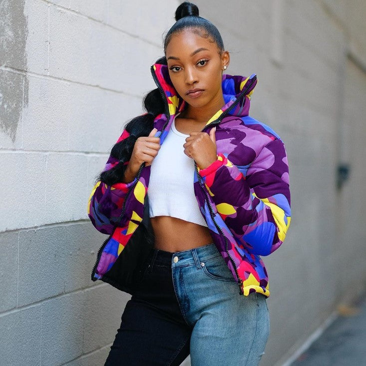 Camouflage coat beupforlife