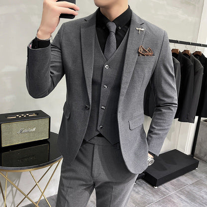 3-Piece Business Suit Be Up For Life