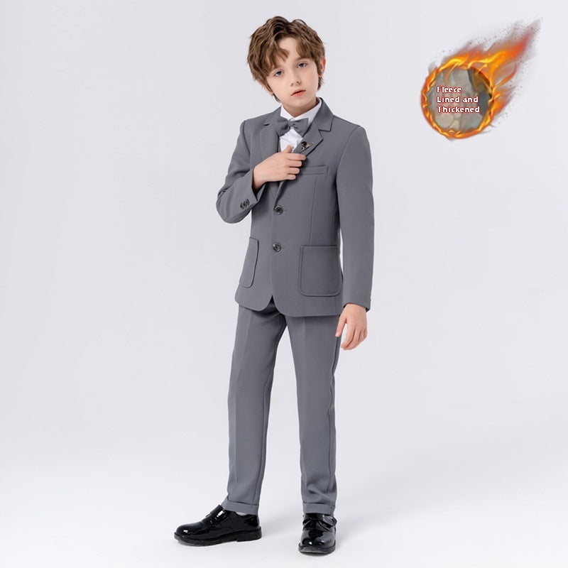 Boy's Suit Dress British Solid Color BEUPFORLIFE.com