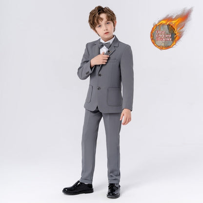 Boy's Suit Dress British Solid Color BEUPFORLIFE.com