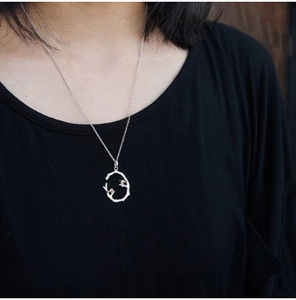 Branch bird necklace - BEUPFORLIFE.com