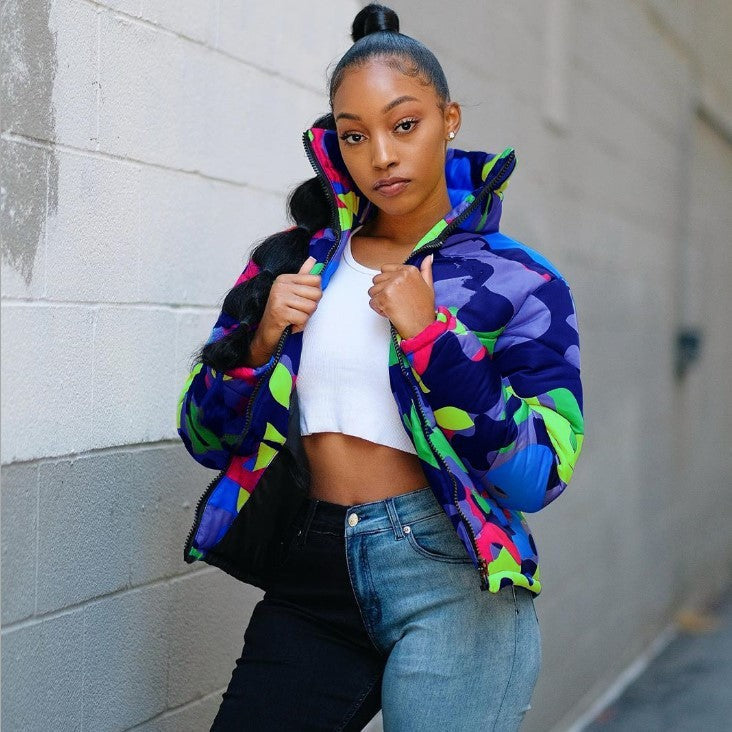 Camouflage coat beupforlife