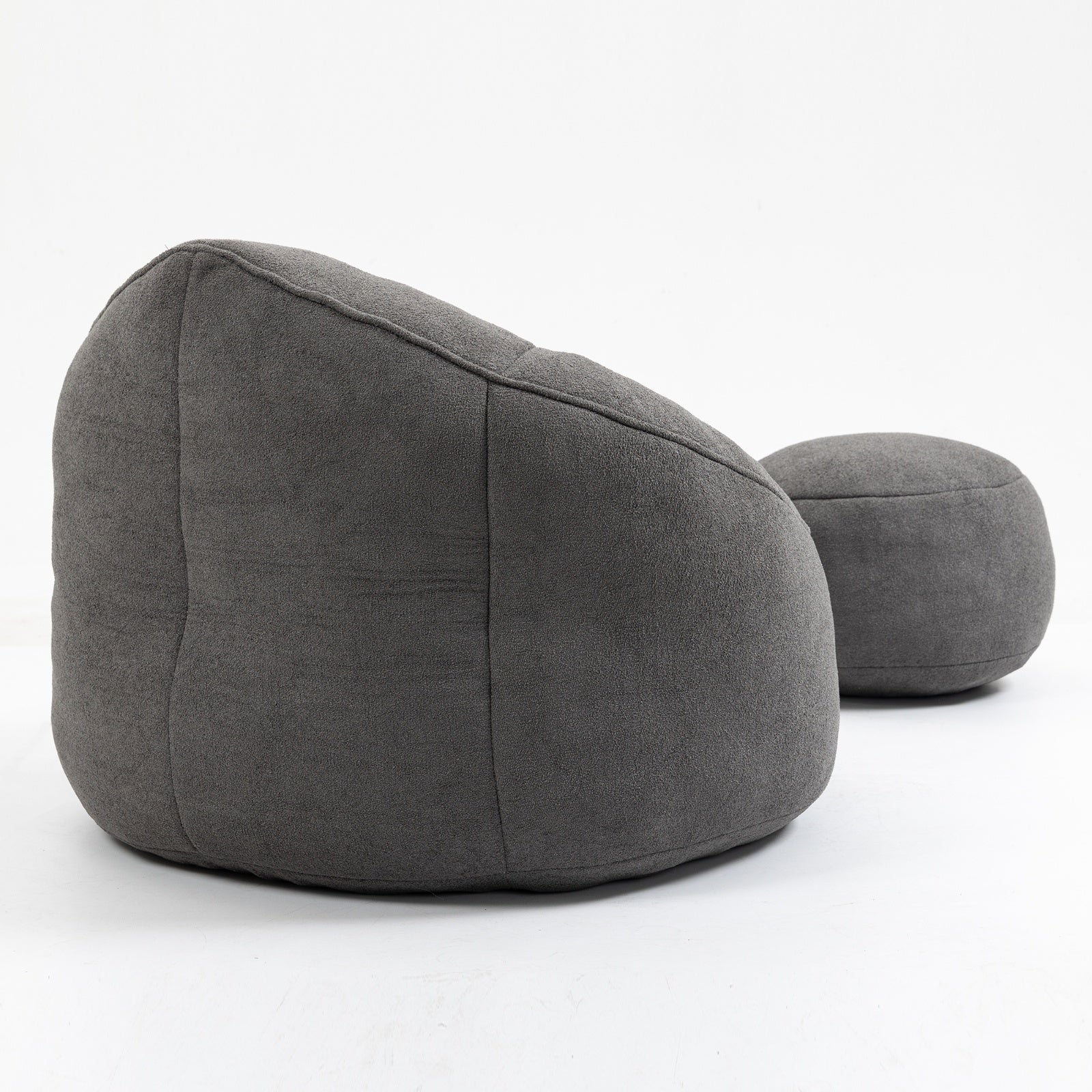 Bean Bag Sofa Chair with Padded Footrest BEUPFORLIFE.com