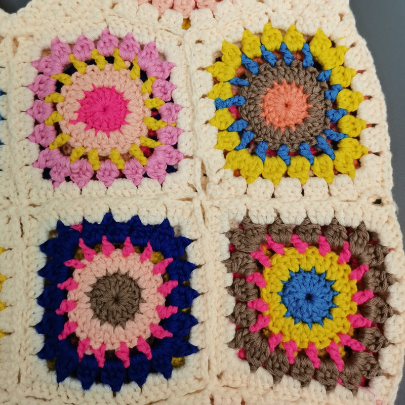 Crochet Tote Shoulder Bag
