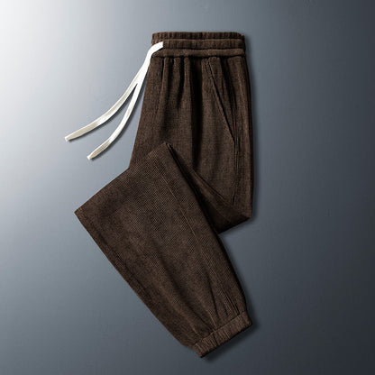 Men's Corduroy Plush Pants