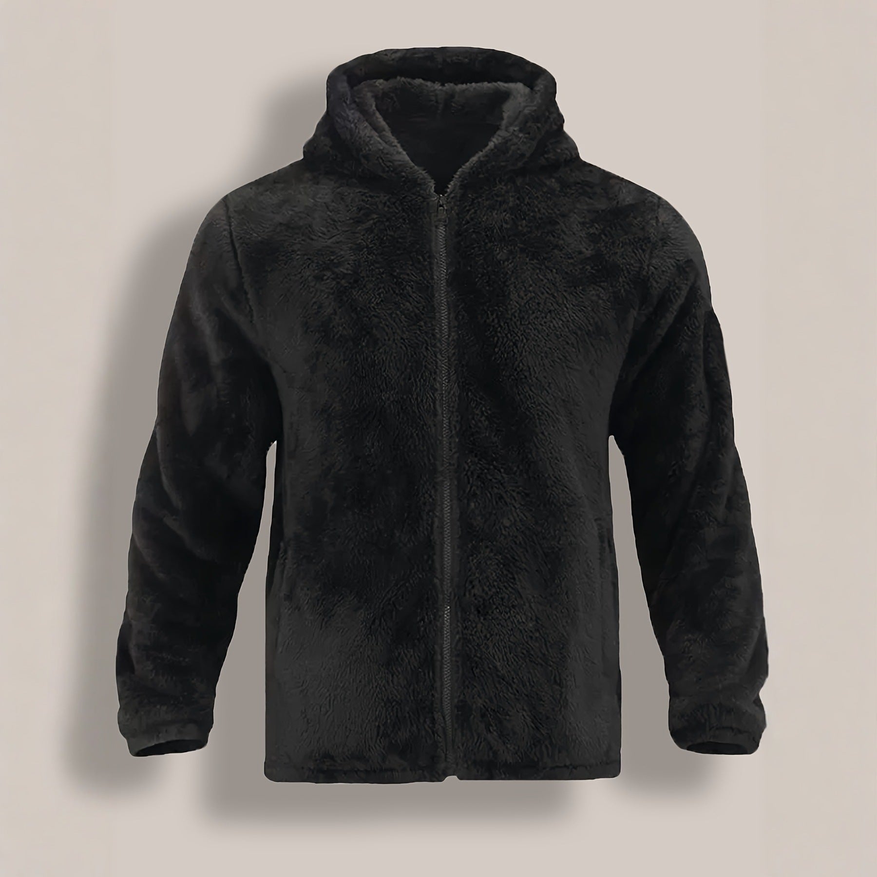 Fleece Lined Hooded Jacket BEUPFORLIFE.com