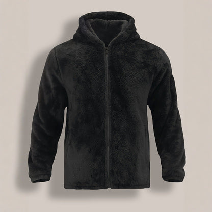 Fleece Lined Hooded Jacket BEUPFORLIFE.com