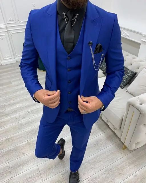 Men's Three-piece Suit Slim Fit Be Up For Life