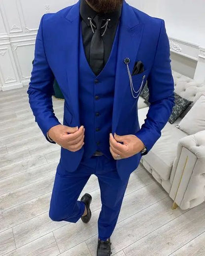 Men's Three-piece Suit Slim Fit Be Up For Life