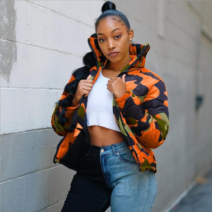 Camouflage coat beupforlife