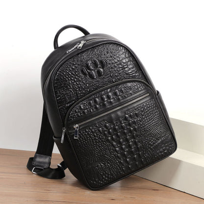 Men's Leather Backpack BEUPFORLIFE.com