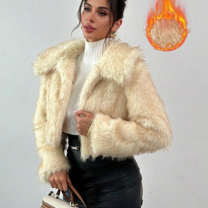Thick Warm Fur Coat BEUPFORLIFE.com