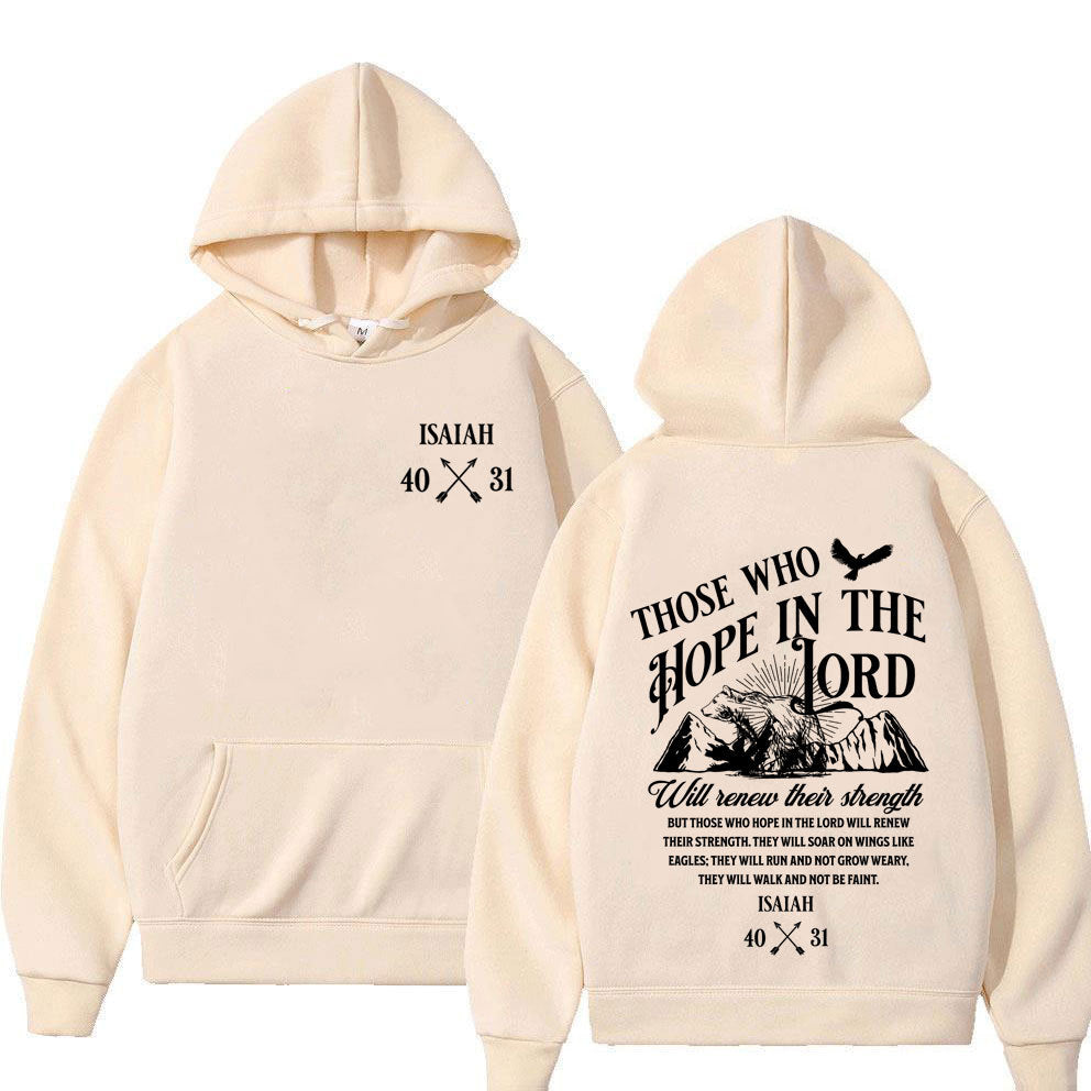 Scripture Print Hoodies