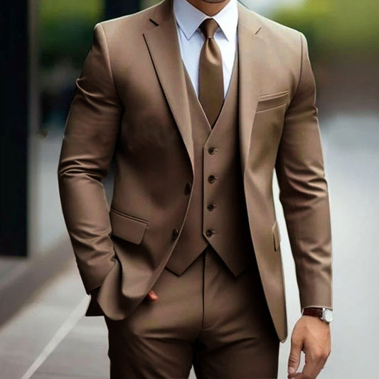 Business Casual Men's Three-piece Suit BEUPFORLIFE.com