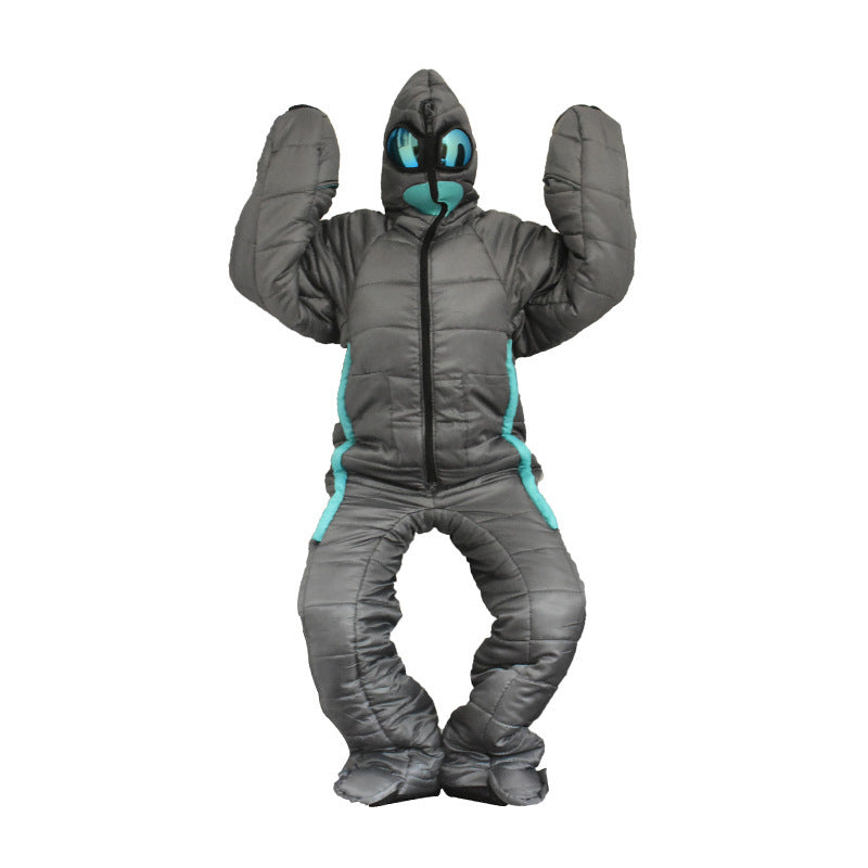 Alien Walking,Stay Warm on the Move Sleeping Bag Be Up For Life