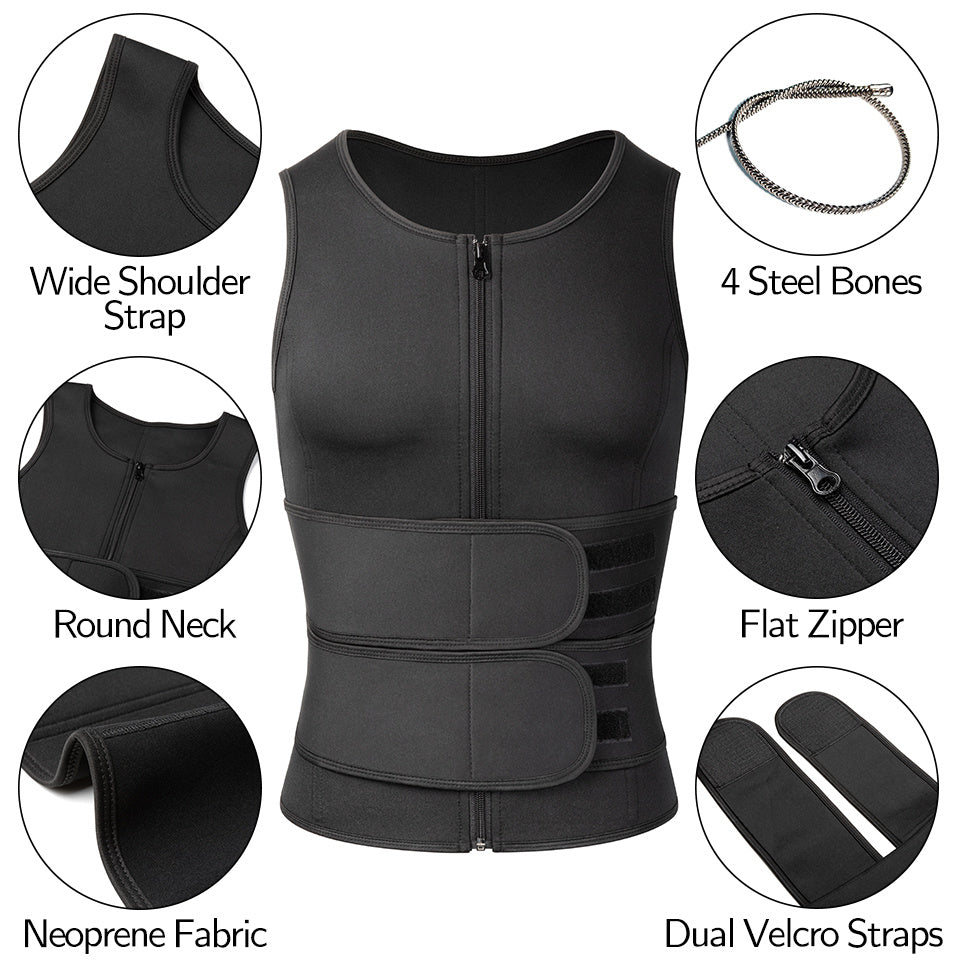 Men Trainer Vest For Weight Loss - BEUPFORLIFE.com