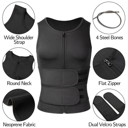 Men Trainer Vest For Weight Loss - BEUPFORLIFE.com