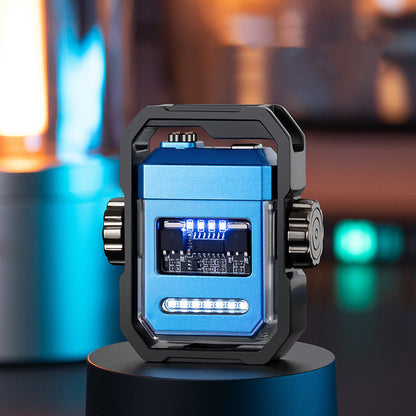 Pulse Lighter Double Arc Outdoor Windproof Type-C Charging Be Up For Life