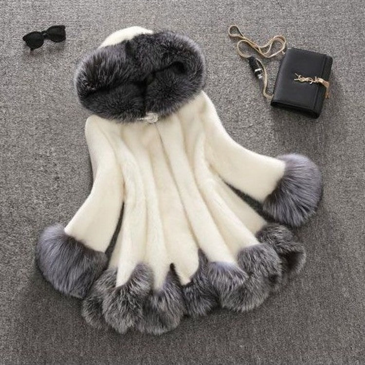 Faux Fur Mink Coat beupforlife