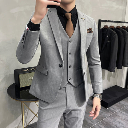 3-Piece Business Suit Be Up For Life
